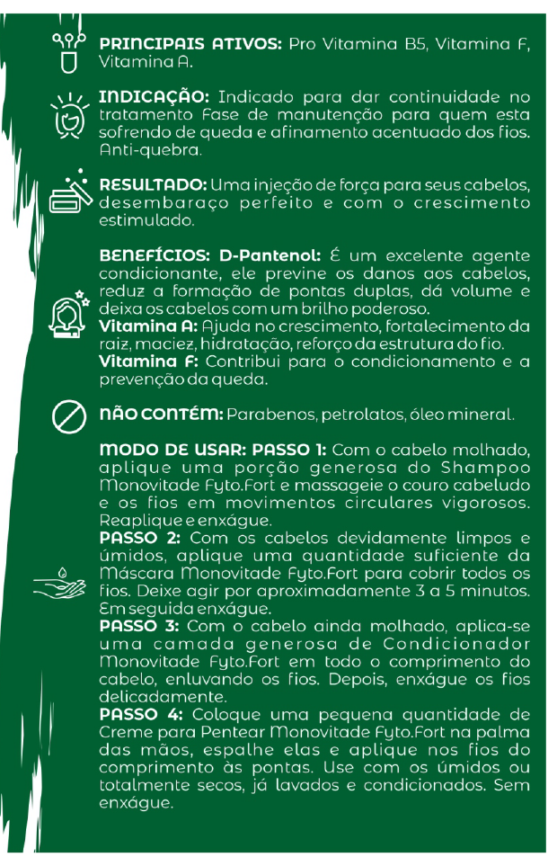 Linha para Cabelos - Fyto.Fort