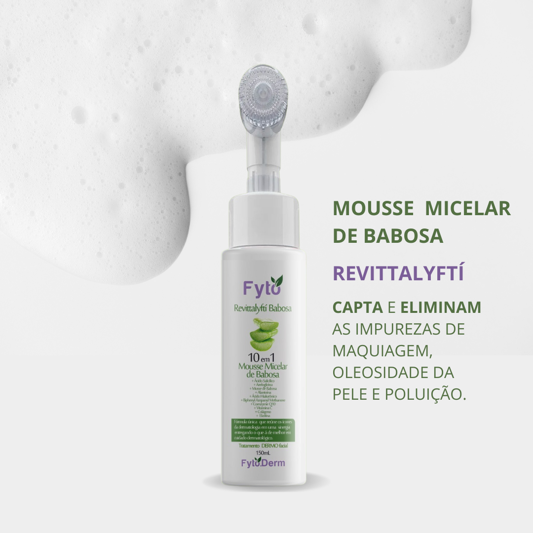 Mousse micelar de barbosa Revittalyfti