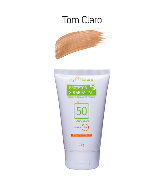 Protetor Solar FPS 50 Loção Pós-Clareamento Tom Claro