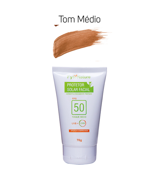 Protetor Solar FPS 50 Loção Pós-Clareamento Tom Médio
