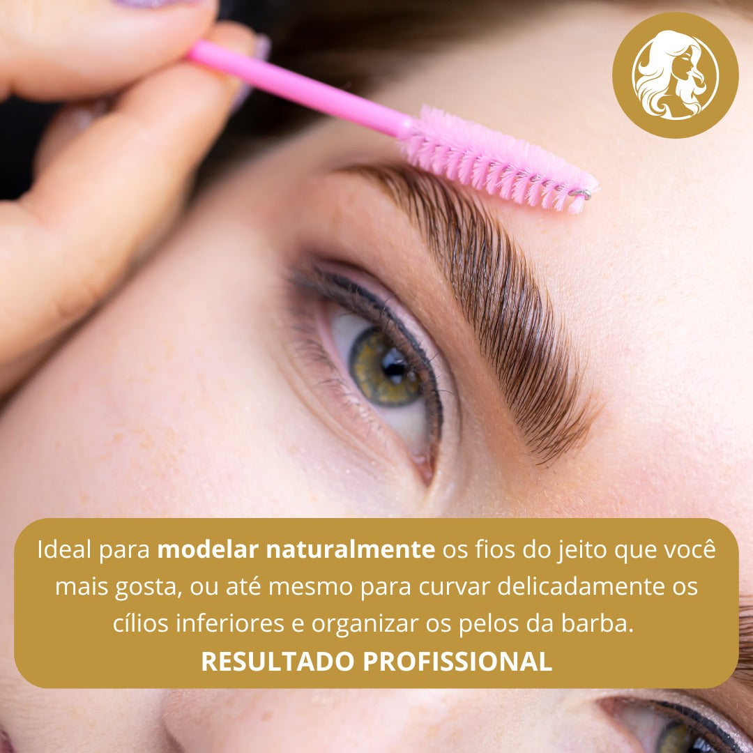 Gel modelador e acelerador de sobrancelha